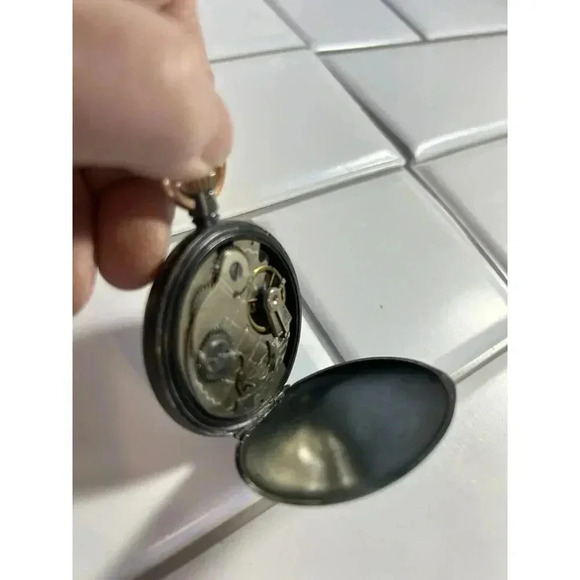 Vintage Trotter Pocket Watch Timer Time Piece clock - Picture 3 of 12